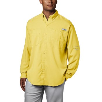 Columbia Muške Košulje - PFG Tamiami II Long Sleeve Narančaste | RJLM-47895